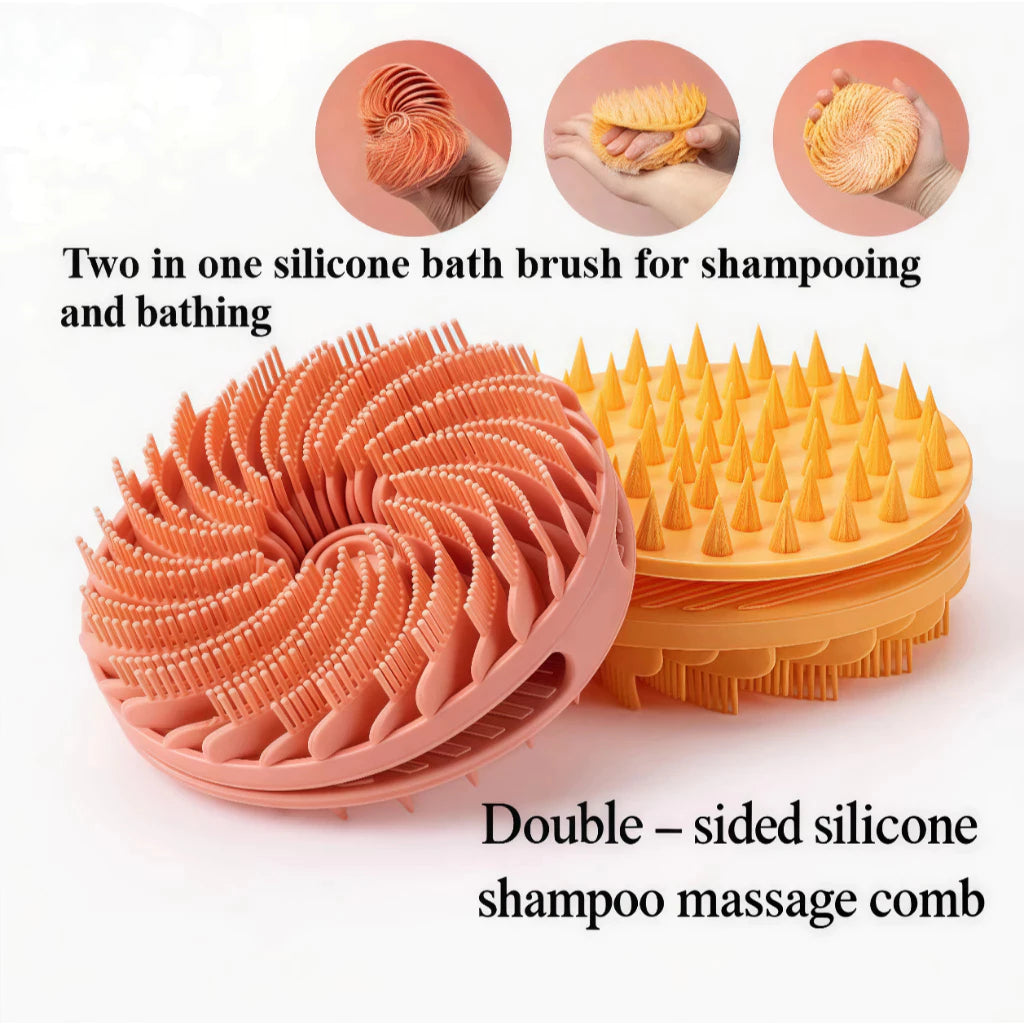 Silicone Shower Scrub (Double Sided)