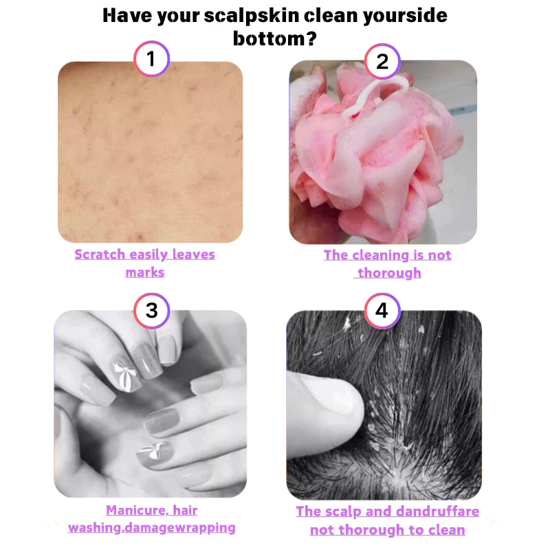 Silicone Shower Scrub (Double Sided)