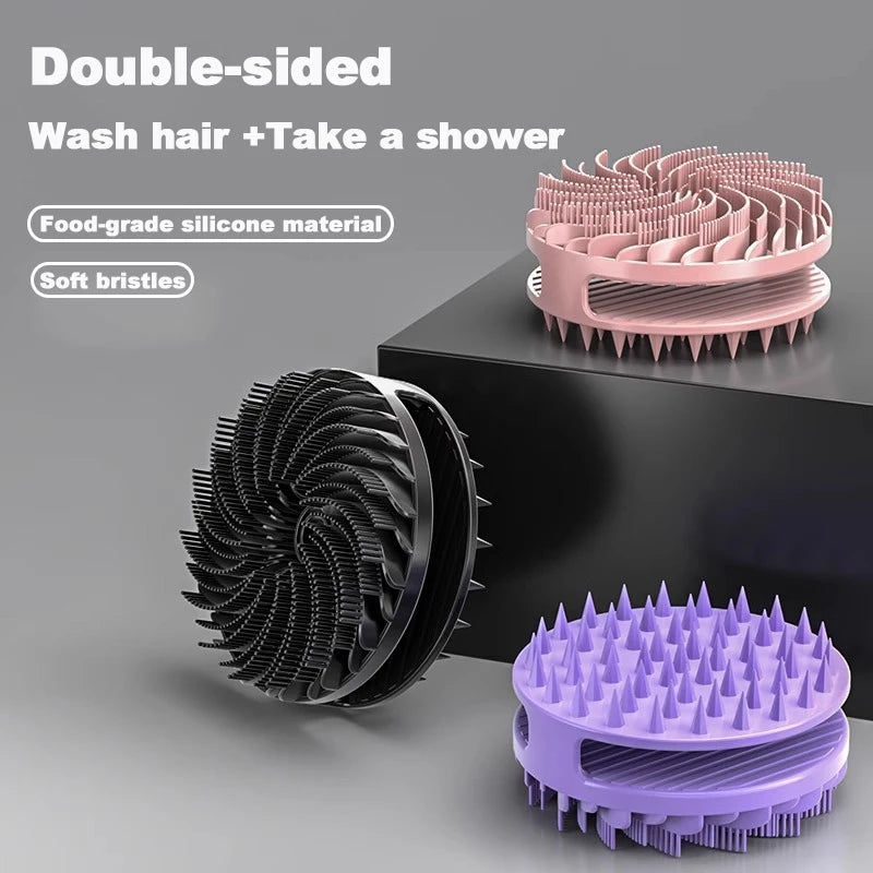 Silicone Shower Scrub (Double Sided)