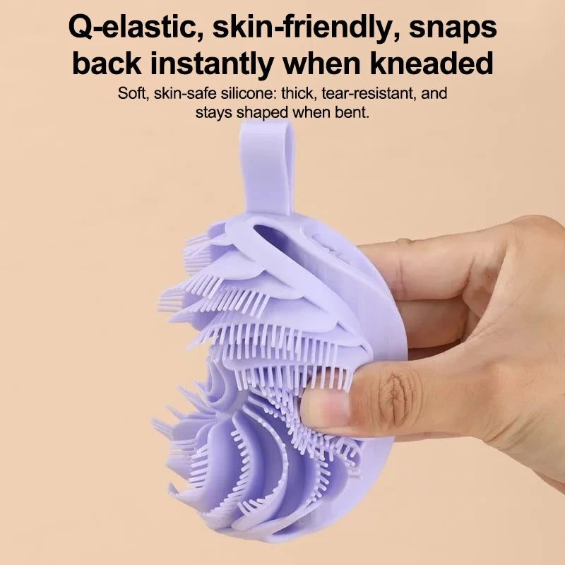 Silicone Shower Scrub (Double Sided)